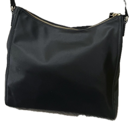 Kate Spade Nylon Purse, Leather Strap, Black - Picture 3 of 11